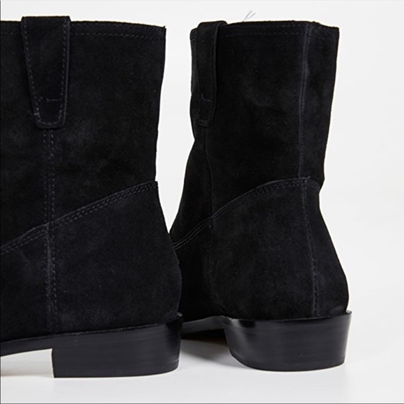 NWT Rebecca Minkoff black suede booties size 6 - Picture 2 of 14